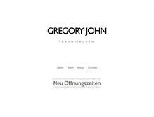 Tablet Screenshot of gregoryjohn.at